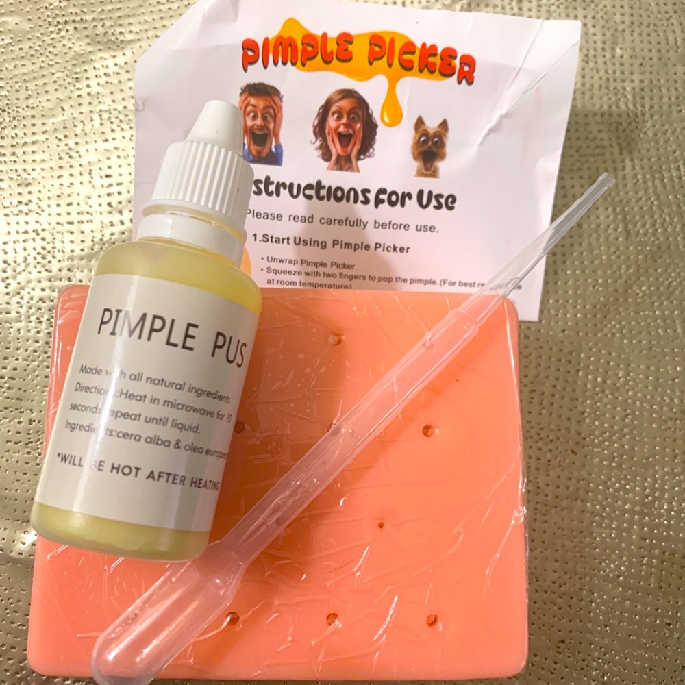NEW Pimple Popper Picker Acne Squeeze Stress Toy